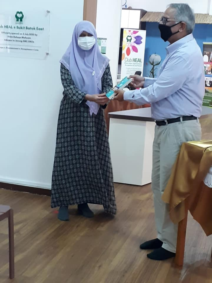 Official Opening of Club HEAL @ Bukit Batok East and Book Launch of ‘Dari Kambuh ke Sembuh’  